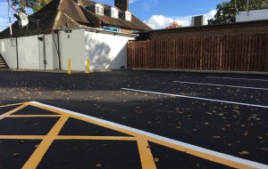 Laying Thermo Line Markings