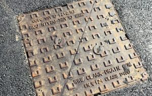 Ironworks Manhole Cover
