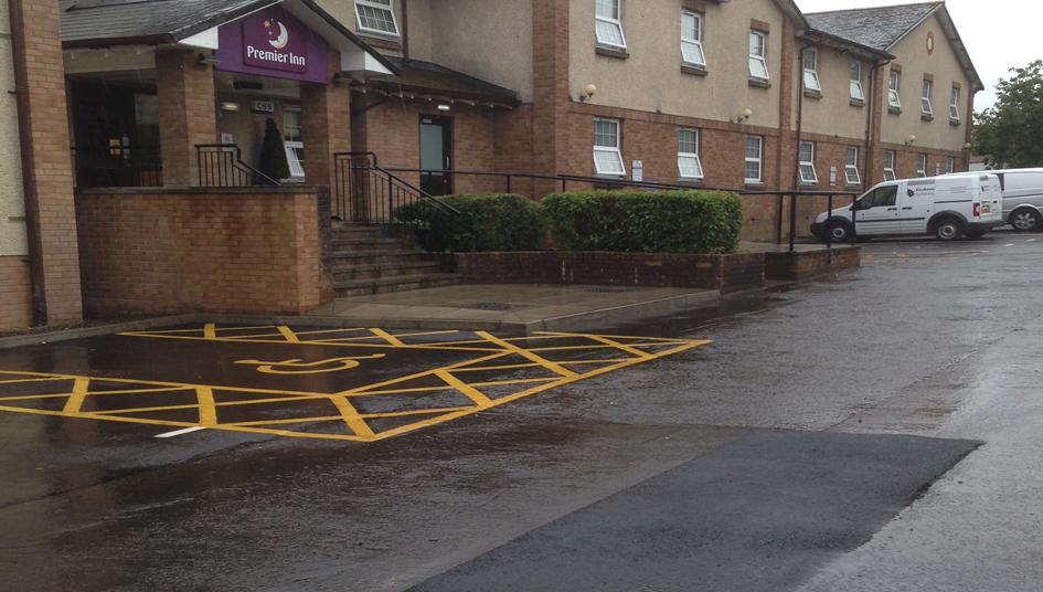 Grounds Maintenance at Premier Inn