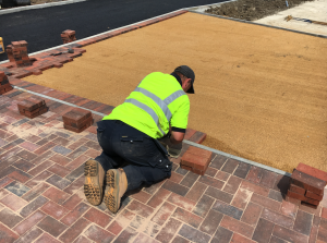 Park Home Block Driveway